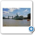 London - Tower Bridge + HMS Belfast