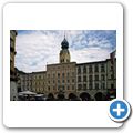 Rosenheim - Max-Josefs-Platz + Stadtpfarrkirche St. Nikolaus
