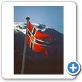 Fahne von Norwegen