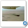 Rundflug &uuml;ber der Namib-W&uuml;ste - Wrack der "Eduard Bohlen"