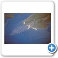 Rundflug &uuml;ber der Namib-W&uuml;ste - Flamingos &uuml;ber Sandwich Harbour