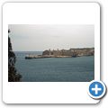 Valetta - Hafeneinfahrt mit Fort Ricasoli