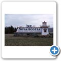 Visitor Center an der Grenze nach New Brunswick