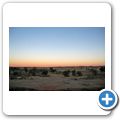 Kgalagadi Tranfrontier Park - aufgehender Erdschatten