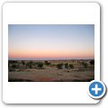 Kgalagadi Tranfrontier Park - aufgehender Erdschatten
