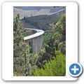 Paarl - Anfahrt zum Hogenotten Tunnel