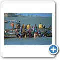 Fischerdorf Tanji - Fischmarkt am Strand