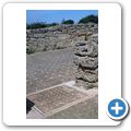 Die Ausgrabungen von Paestum - Fussboden-Mosaik