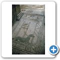 Die Ausgrabungen vom Pompeji - Fussboden-Mosaik