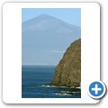 Hermigua - Blick auf Teneriffa - Pico del Teide