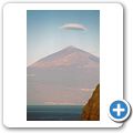 Hermigua - Blick auf Teneriffa - Pico del Teide