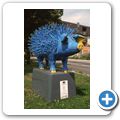 "Schwein gehabt" - Igel-Schwein