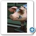 "Schwein gehabt" - Bayern-Schwein