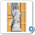 Sint Willibrordus - Jesusstatue