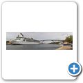 Willemstad - Kreuzfahrtterminal - Konigin Juliana Br&uuml;cke