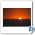 Sonnenuntergang - Der Schatten des ca. 100km entfernten "Sta. Ana Mountain" auf der venezoelanischen Halbinsel "Paraguana"