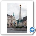 Kulmbach - Marktplatz mit Rathaus und Luitpoldbrunnen