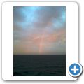 Regenbogen &uuml;ber der Nordsee