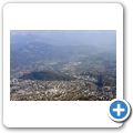 R&uuml;ckflug - Blick auf Salzburg