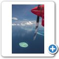 Flug mit dem Wasserflugzeug &uuml;ber die Malediven