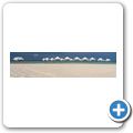 Strandspaziergang - Wasserbungalows