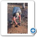 Unser Guide sucht auch kleine Tiere