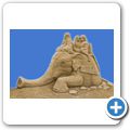 Sandskulpturen Festival 2016 - Reise rund um die Welt - Thailand - Elefantenreiten
