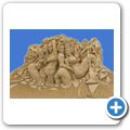 Sandskulpturen Festival 2016 - Reise rund um die Welt - Brasilien - "Karneval in Rio"