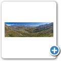 Blick auf Franschhoek