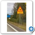 Fahrt von Mullsj&ouml; nach S&uuml;den