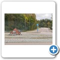 Kreisverkehr als Kunstobjekt