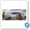 Fahrt durch die Provinz Gauteng