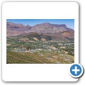Blick vom Franschhoek Pass