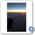 Sonnenuntergang &uuml;ber dem Mittelmeer