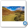 Fahrt durch Scottish Border