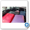 Alle Koffer sind im Auto