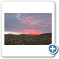 McGregor - Tanagra Wine Farm - Far Away Cottage - Sonnenuntergang